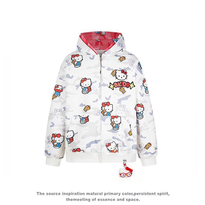 Ins New Hello Kitty Bapes Camo - Women'S Fashion Jackets recensione e prezzo