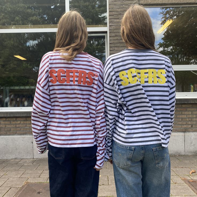 SCFFRS Striped Sweatshirt Tops - Women Fashion Blouse recensione e prezzo