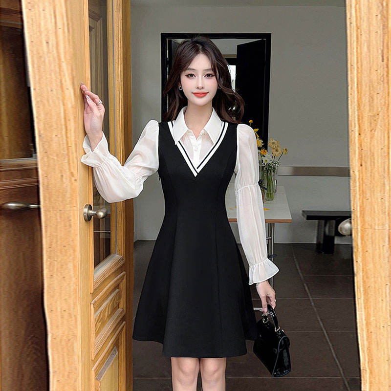 Slimming A-Line Spring Dress L - Women'S Fashion Petite recensione e prezzo
