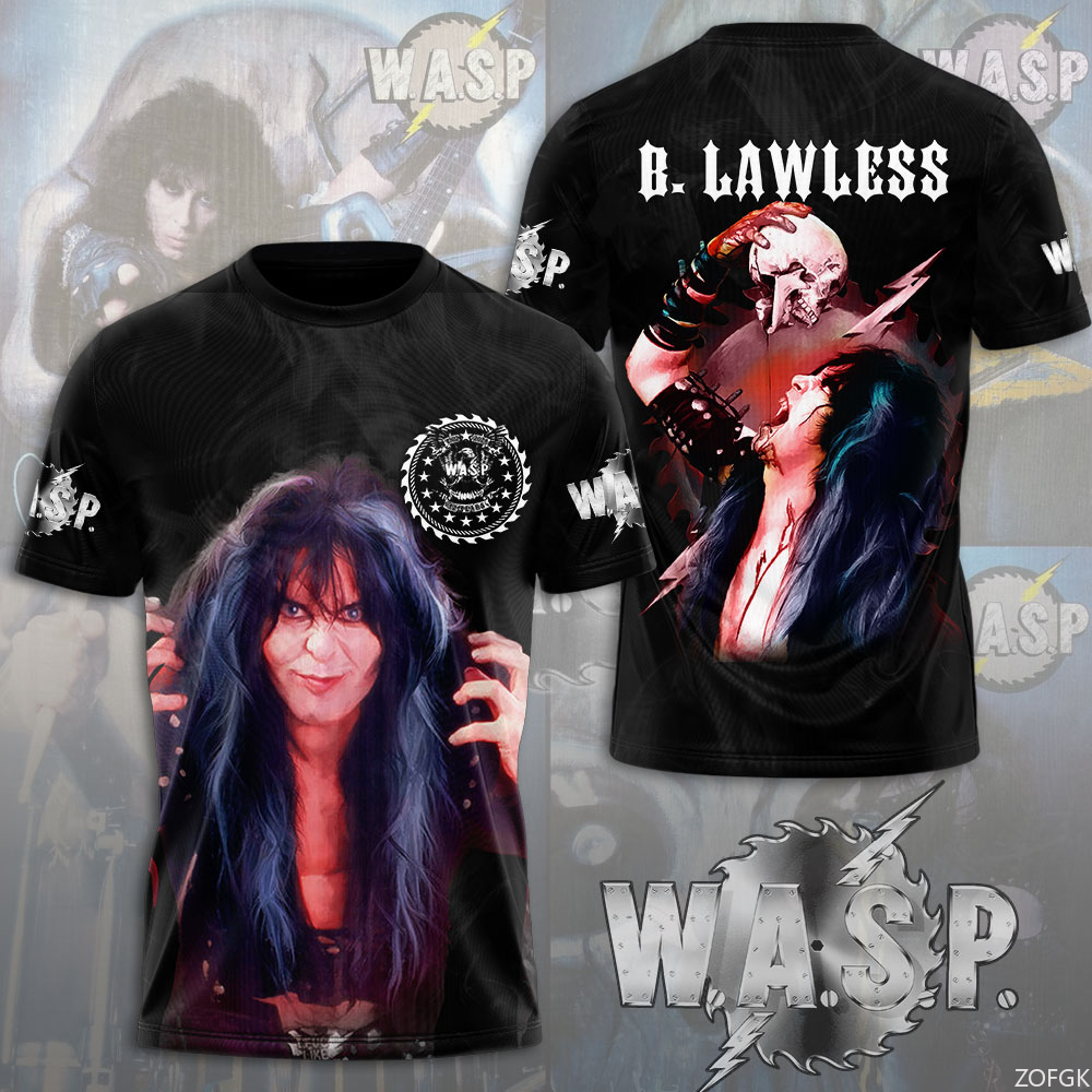 W.A.S.P Rock 3D Printing T-shi - Women Fashion Blouse recensione e prezzo