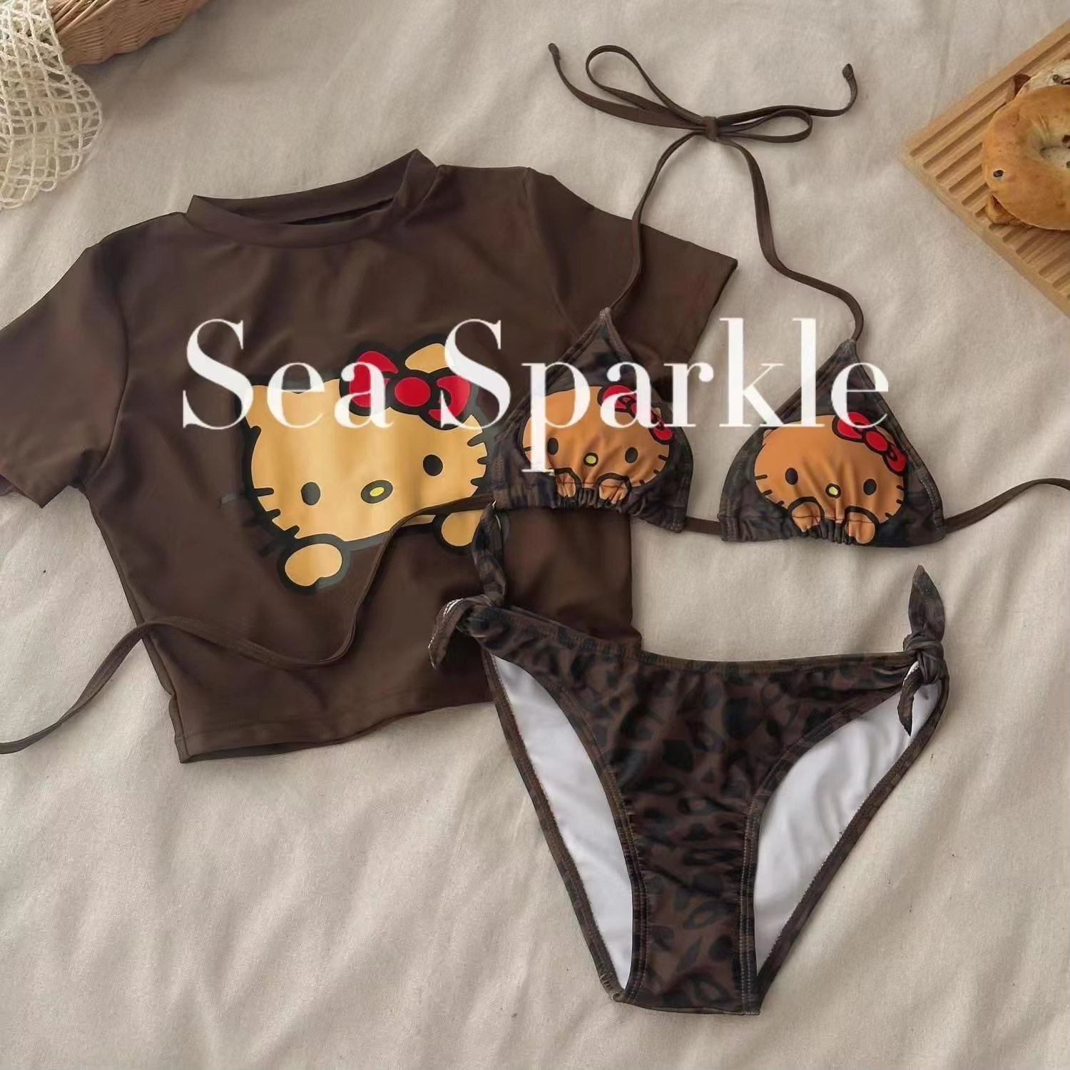 3Pcs Hello Kittys Bikini Set C - Women'S Fashion Trousers recensione e prezzo