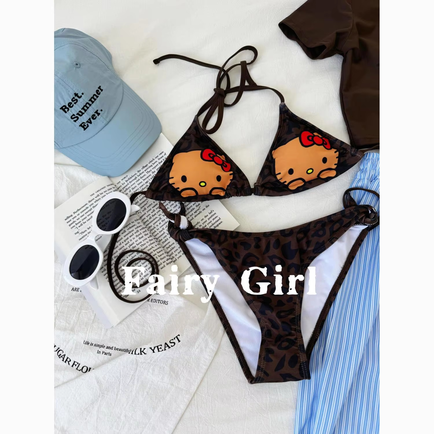 3Pcs Hello Kittys Bikini Set C - Women'S Fashion Trousers recensione e prezzo