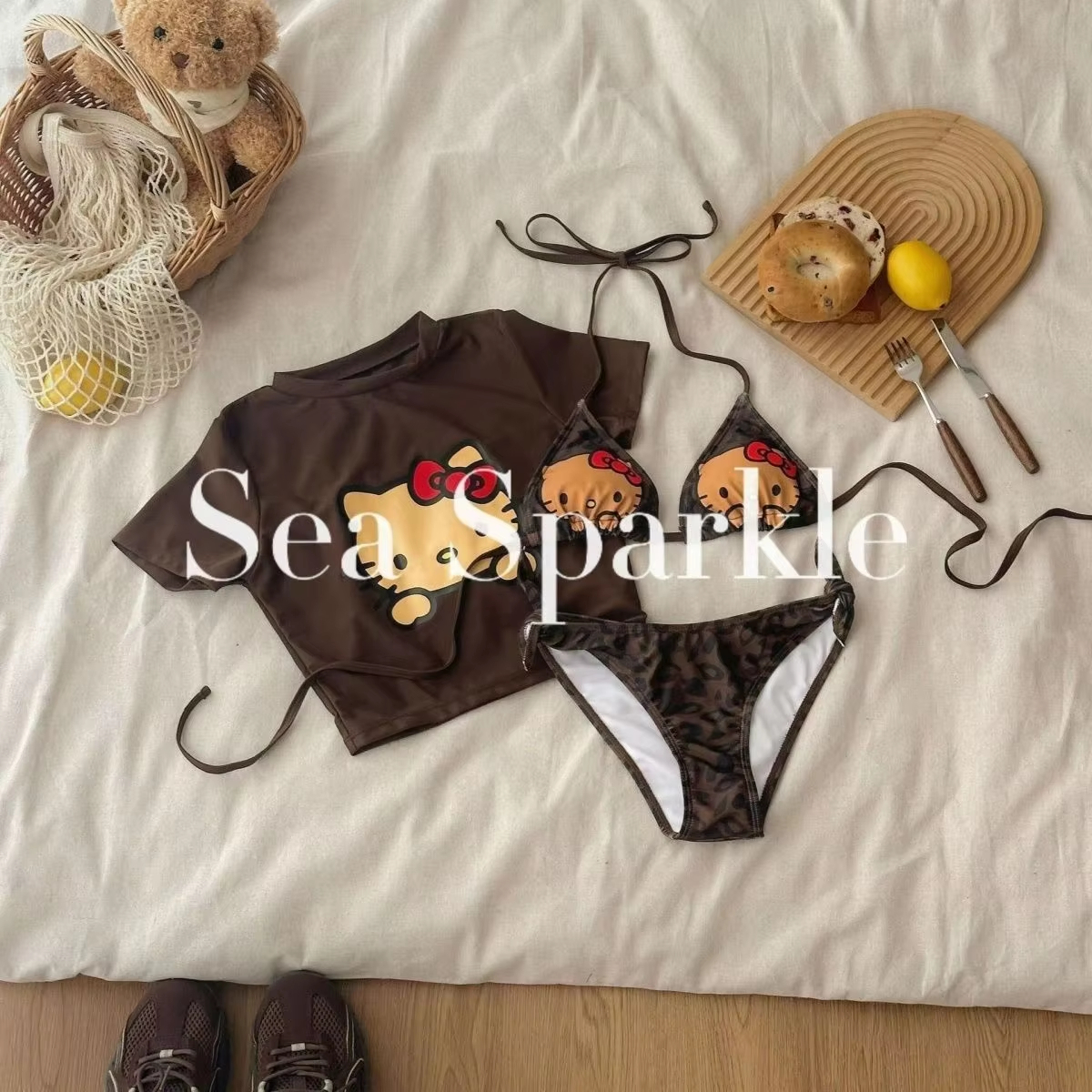 3Pcs Hello Kittys Bikini Set C - Women'S Fashion Trousers recensione e prezzo