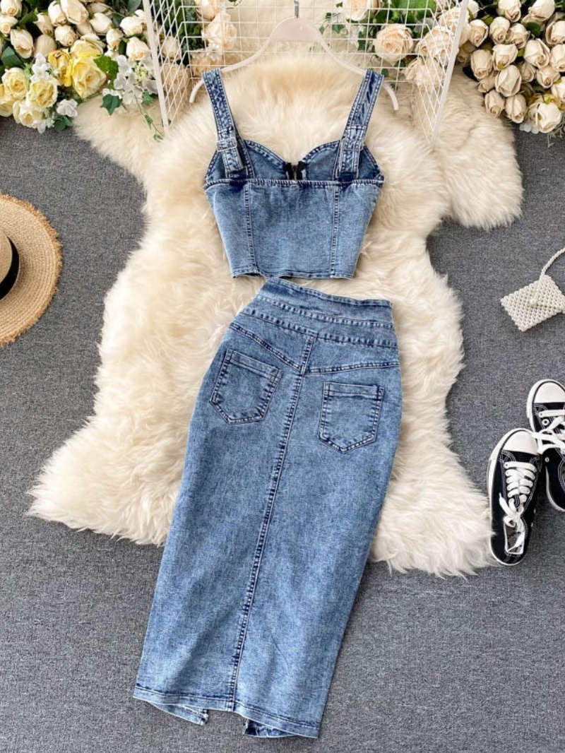 Fashion Denim 2 Piece Sets Wom - Women'S Fashion Trends Spring 2026 recensione e prezzo