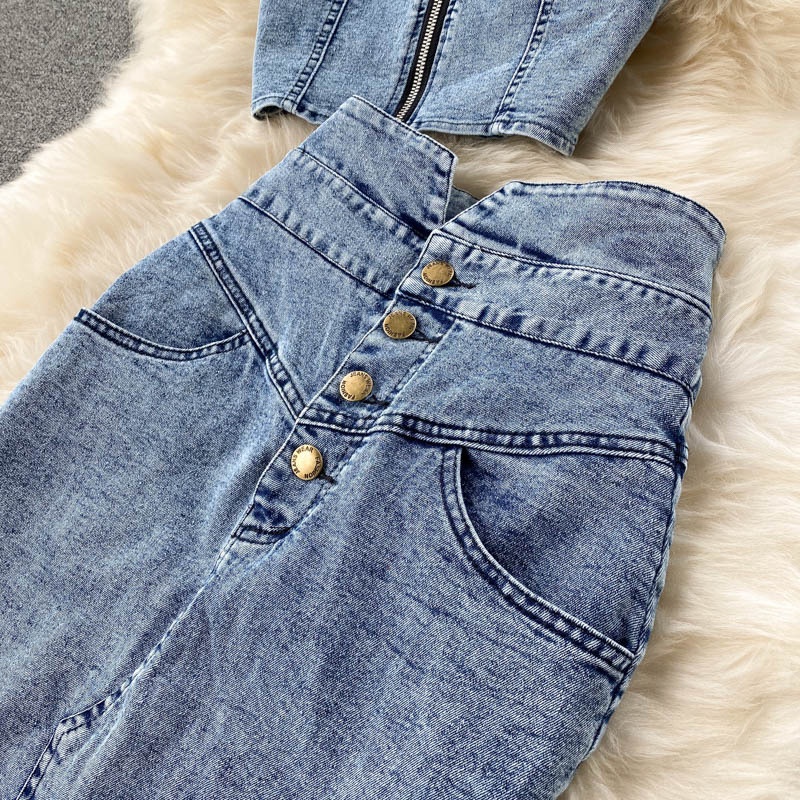 Fashion Denim 2 Piece Sets Wom - Women'S Fashion Trends Spring 2026 recensione e prezzo