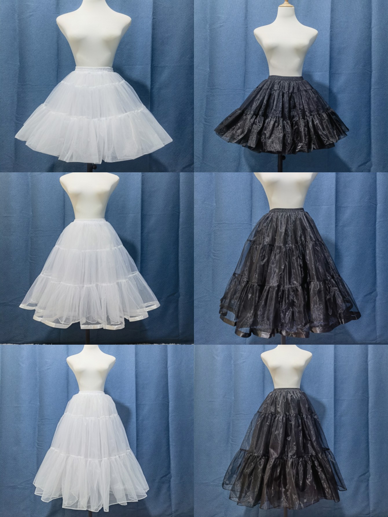 Long Puffy Skirts 40/60/80CM G - Women'S Fashion From The 60S recensione e prezzo