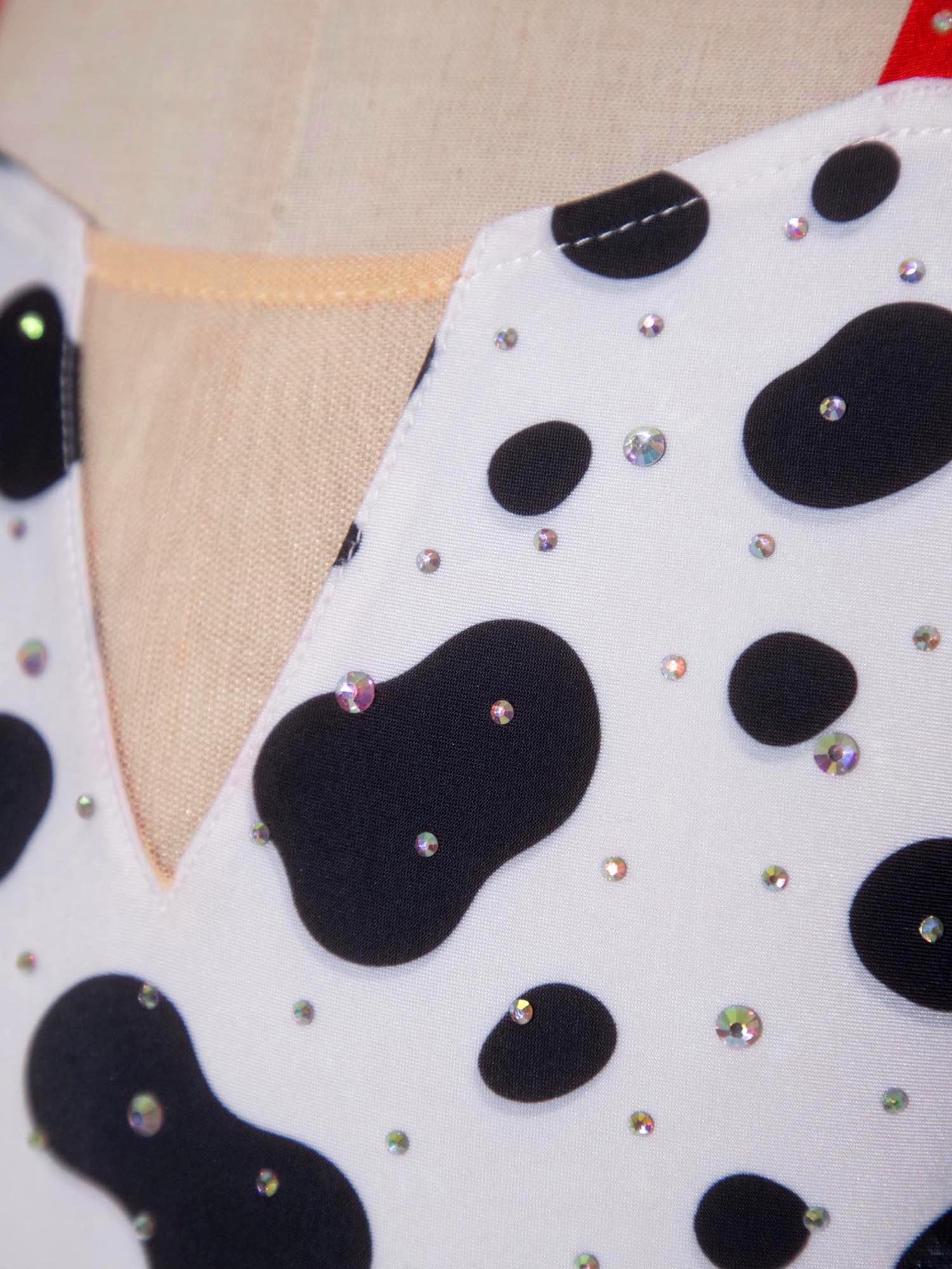 Kids Girls Dalmatian Cosplay C - Sleeveless Jumpsuit recensione e prezzo