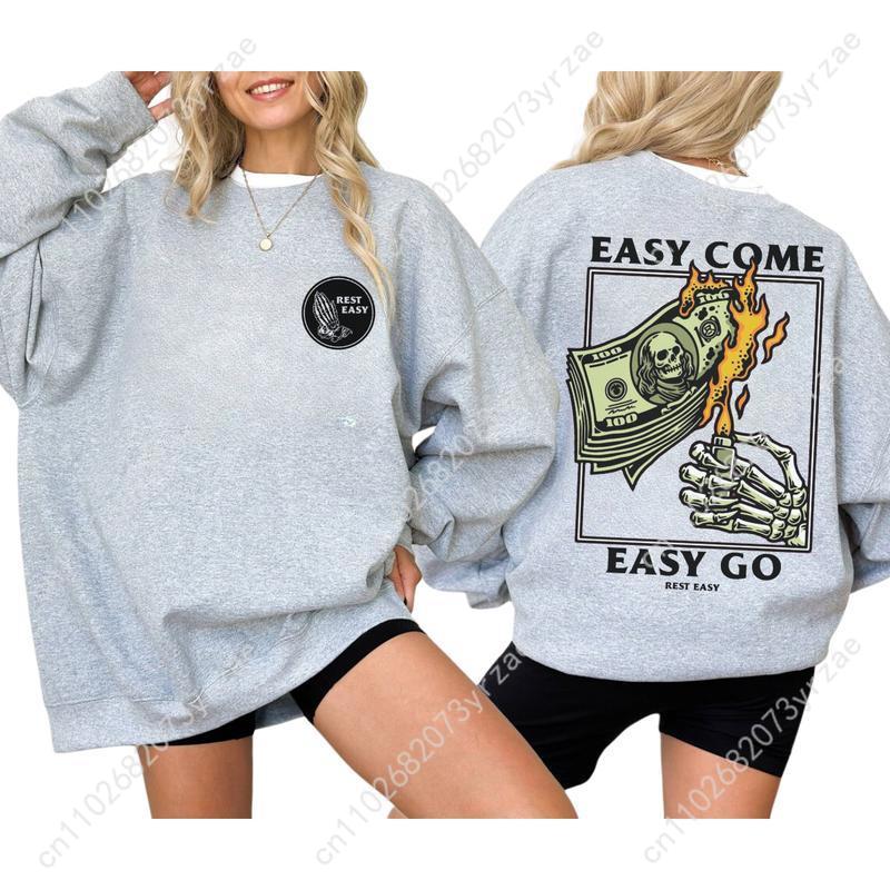 Easy Come Easy Go 2 Retro Swea - Women'S Fashion Hoodies recensione e prezzo