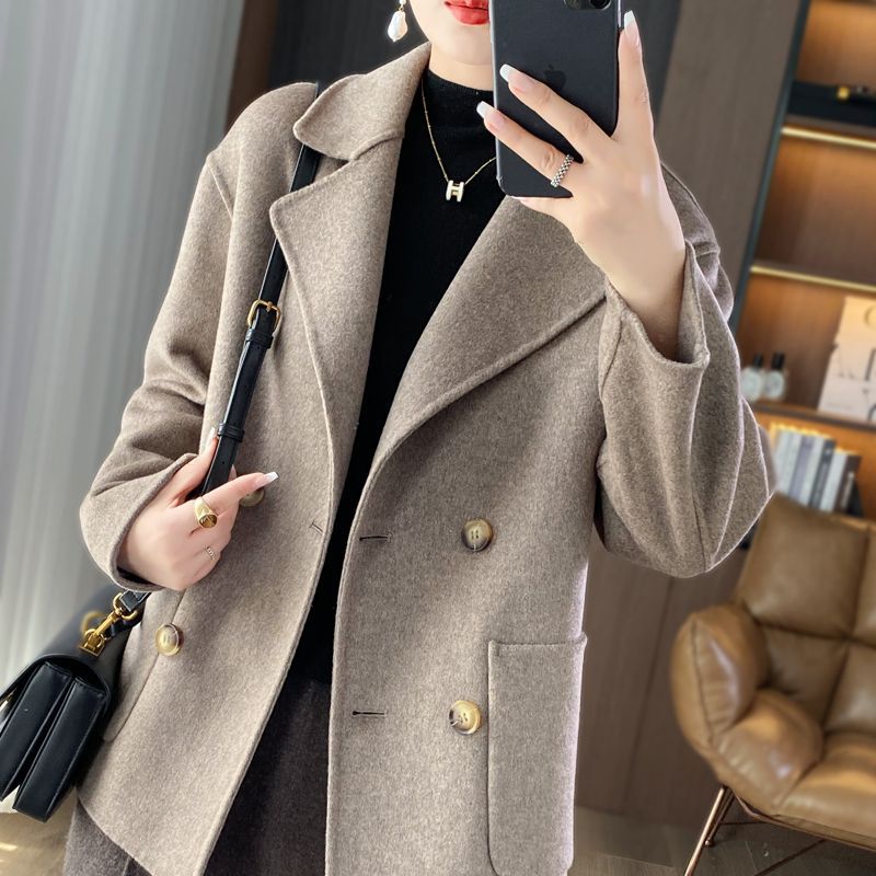 Petite Wool Coat Casual Croppe - Women'S Fashion Petite recensione e prezzo
