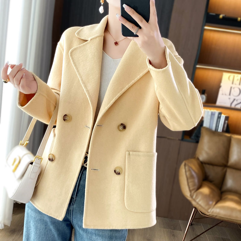 Petite Wool Coat Casual Croppe - Women'S Fashion Petite recensione e prezzo
