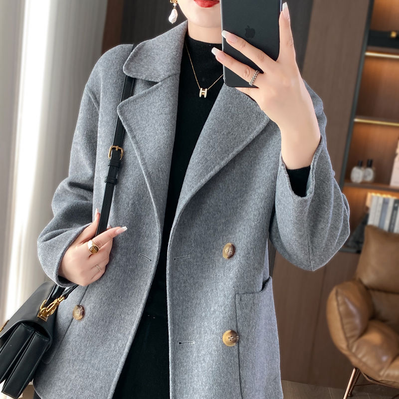 Petite Wool Coat Casual Croppe - Women'S Fashion Petite recensione e prezzo