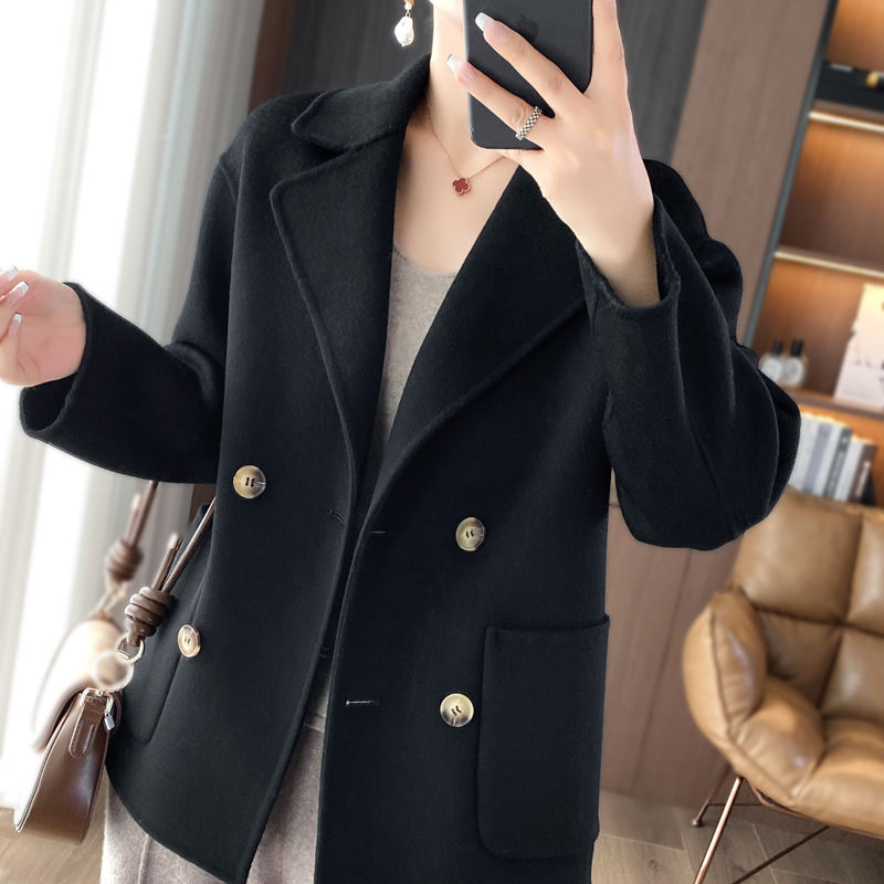 Petite Wool Coat Casual Croppe - Women'S Fashion Petite recensione e prezzo