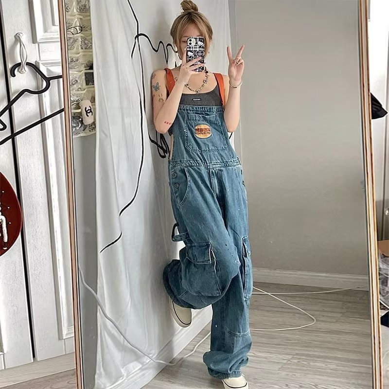Retro Denim Loose Women Slim S - Women'S Fashion Trousers recensione e prezzo