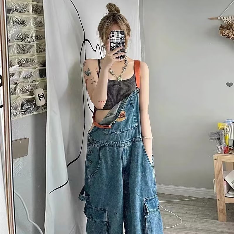 Retro Denim Loose Women Slim S - Women'S Fashion Trousers recensione e prezzo
