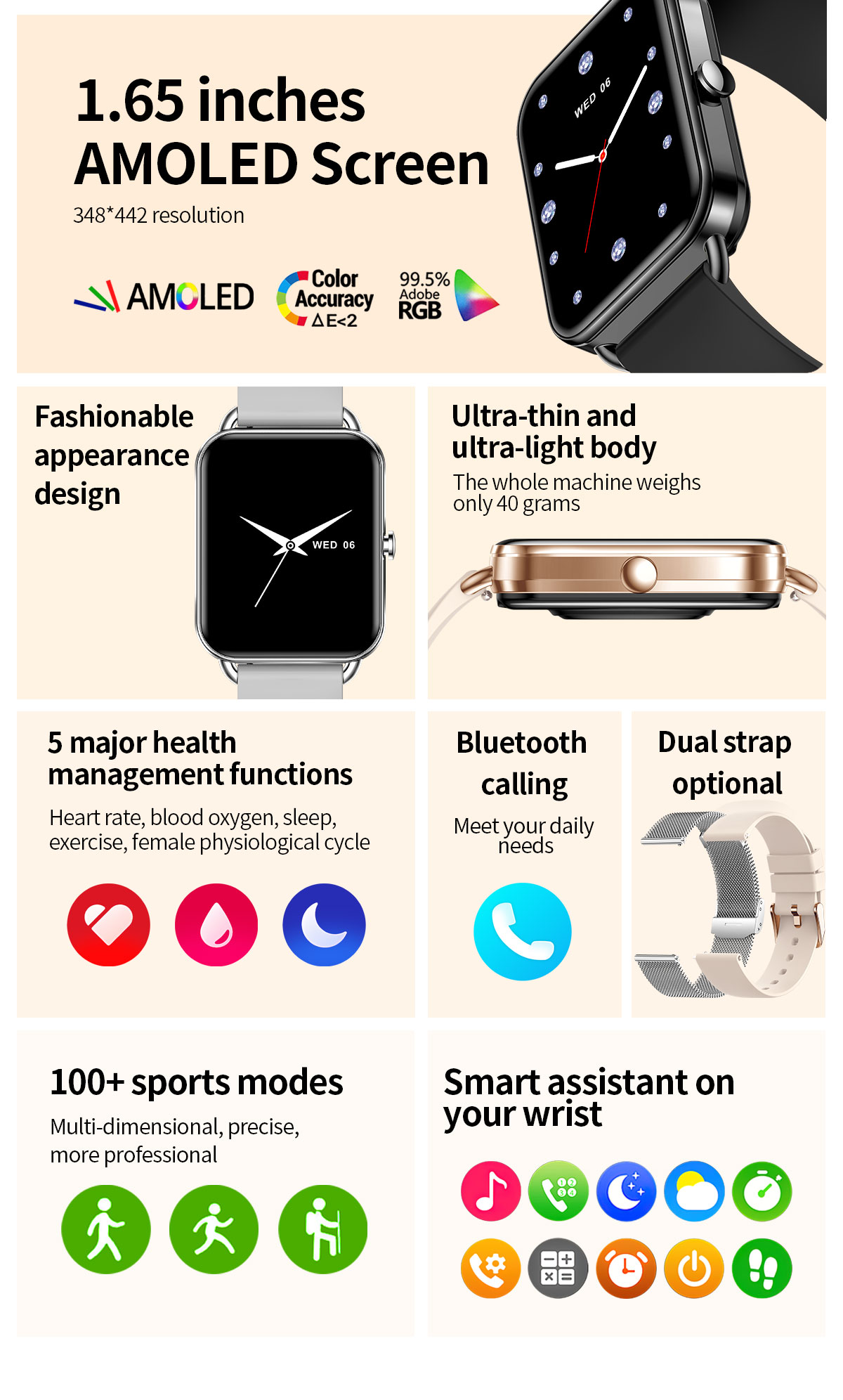 2024 Smart Watch Android Phone - Women Fashion Zone recensione e prezzo