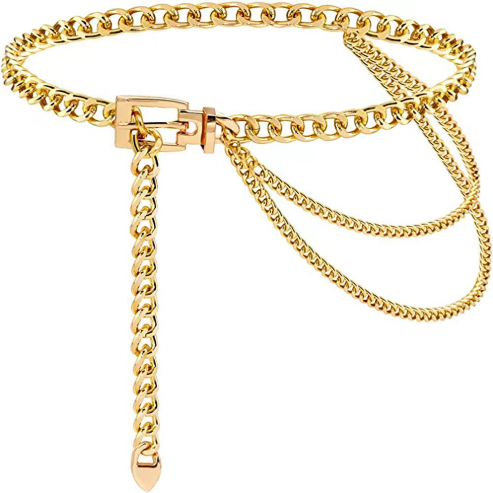 Punk Waist Chain Metal Belt La - Women'S Fashion Harness recensione e prezzo