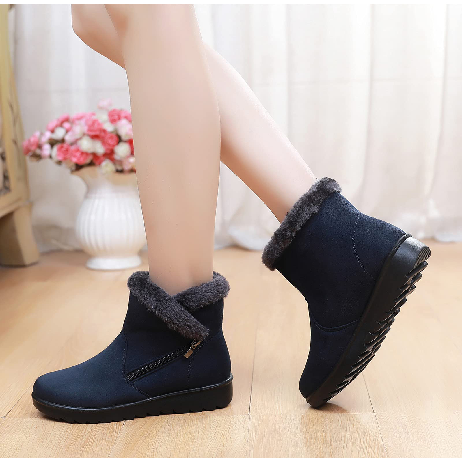New Women Boots Snow Plush Wom - Women'S Fashion Socks recensione e prezzo