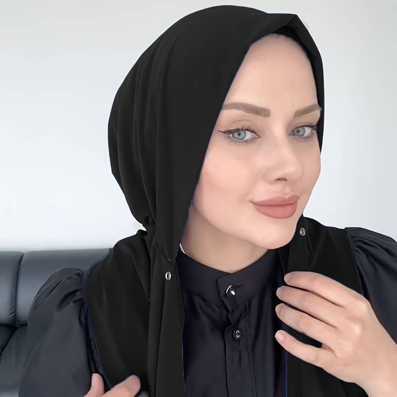 Muslim fashion simple solid co - Women'S Fashion Hats recensione e prezzo