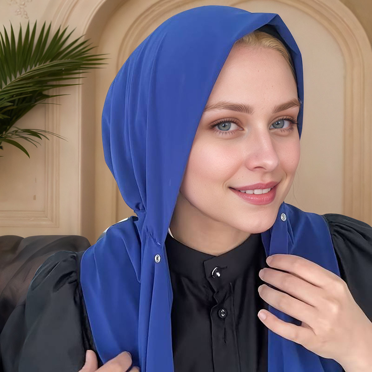 Muslim fashion simple solid co - Women'S Fashion Hats recensione e prezzo