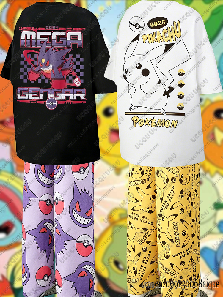2026 Anime Pikachu&Gengar Summ - Women'S Fashion Trousers recensione e prezzo